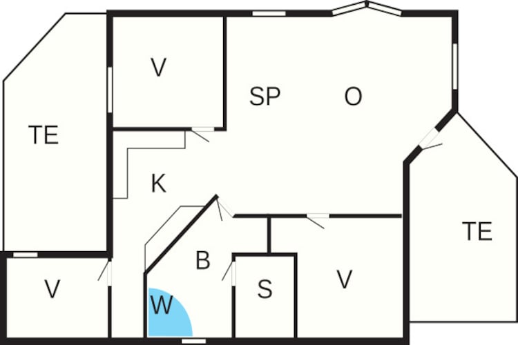 6 persoons vakantie huis in Rudkøbing-By Traum-Plattegrond