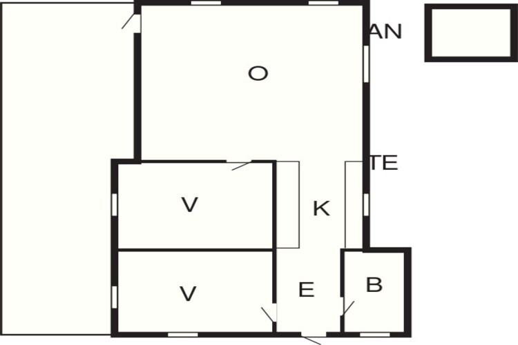 6 persoons vakantie huis in Væggerløse-By Traum-Plattegrond