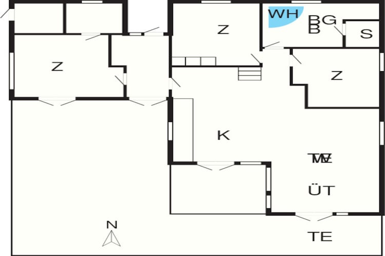 10 person holiday home in Nysted-By Traum-Floor plan