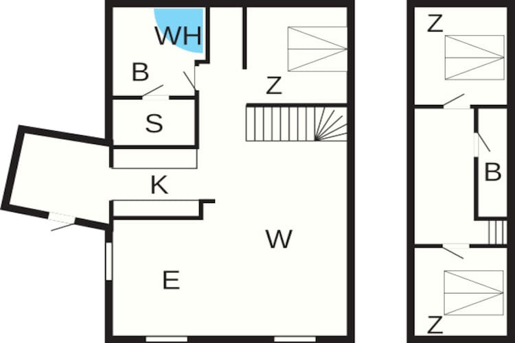 8 persoons vakantie huis in Brenderup Fyn-By Traum-Plattegrond