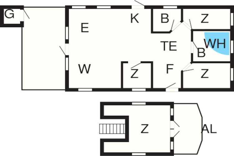 8 persoons vakantie huis in Hanstholm-Plattegrond