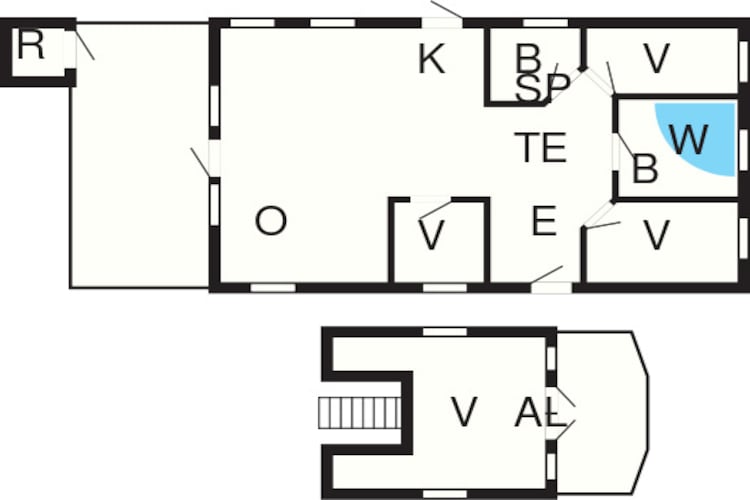 8 persoons vakantie huis in Hanstholm-Plattegrond
