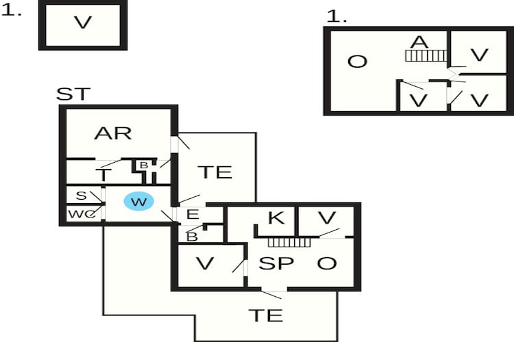 Luxe strandtoevlucht -- By Traum Ferienwohnungen-Plattegrond