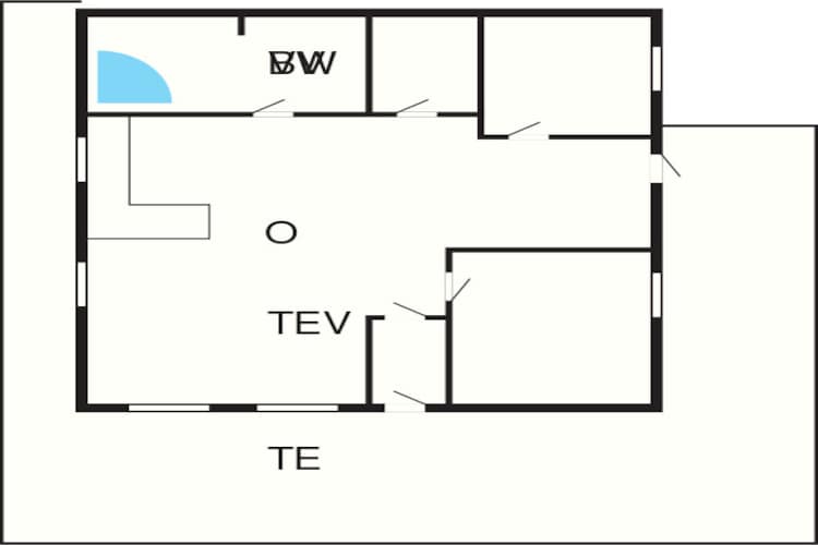 6 persoons vakantie huis in Løkken-By Traum-Plattegrond