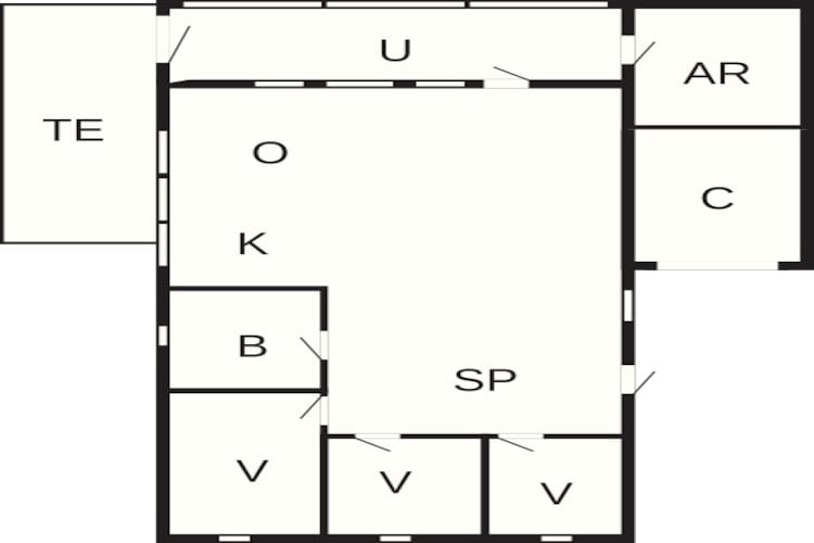 6 persoons vakantie huis in Vesløs-By Traum-Plattegrond