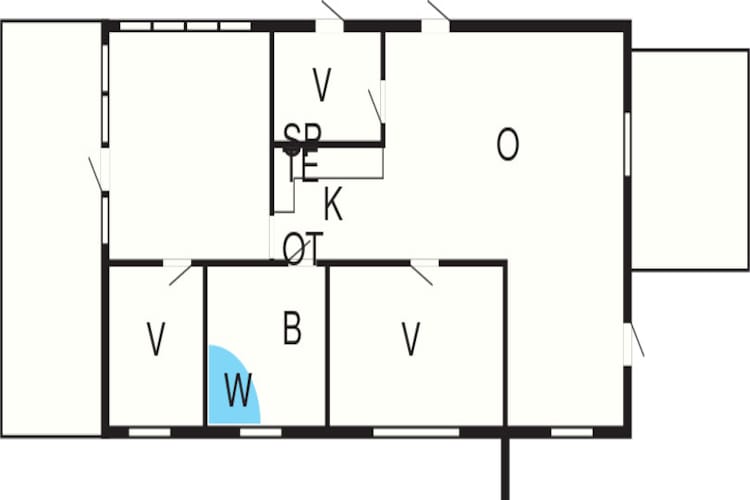 6 persoons vakantie huis in Løkken-By Traum-Plattegrond