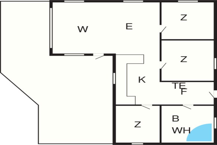6 persoons vakantie huis in Hjørring-By Traum-Plattegrond