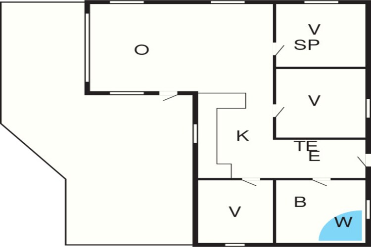 6 persoons vakantie huis in Hjørring-By Traum-Plattegrond