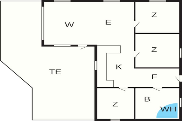6 persoons vakantie huis in Hjørring-By Traum - Plattegrond