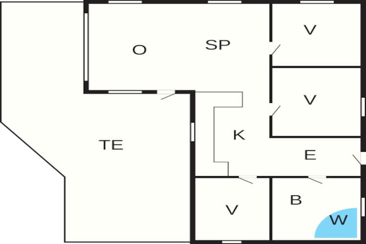 6 persoons vakantie huis in Hjørring-By Traum - Plattegrond
