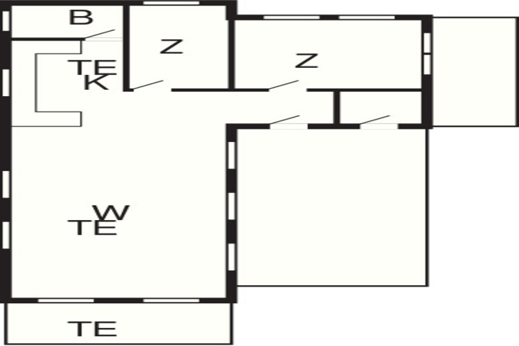5 persoons vakantie huis in Løkken-By Traum-Plattegrond