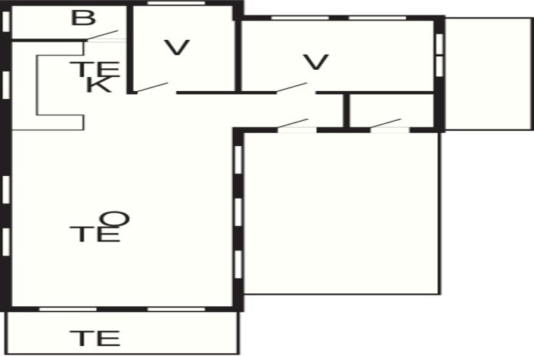 5 persoons vakantie huis in Løkken-By Traum-Plattegrond
