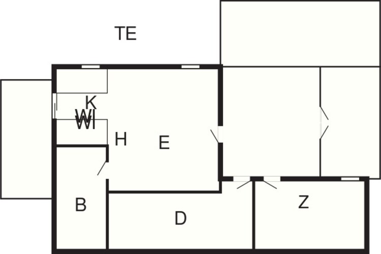 Zeezicht ontsnapping -- By Traum Ferienwohnungen-Plattegrond