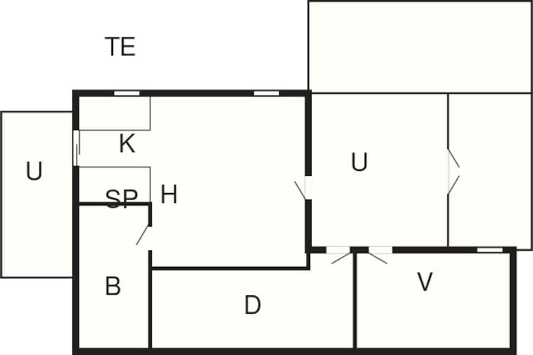 Zeezicht ontsnapping -- By Traum Ferienwohnungen-Plattegrond