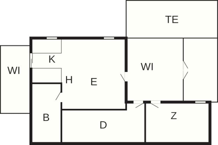 Zeezicht ontsnapping -- By Traum Ferienwohnungen-Plattegrond