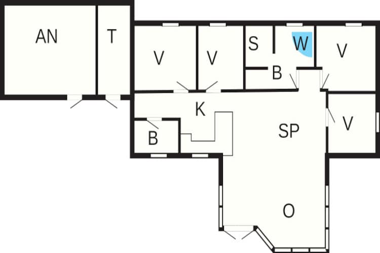 Stijlvol toevluchtsoord bij Kvie-meer -- By Traum Ferienwohnungen-Plattegrond