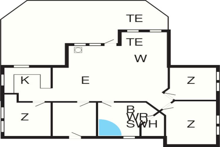 8 persoons vakantie huis in Ebeltoft-By Traum-Plattegrond