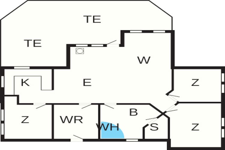 8 persoons vakantie huis in Ebeltoft-By Traum-Plattegrond