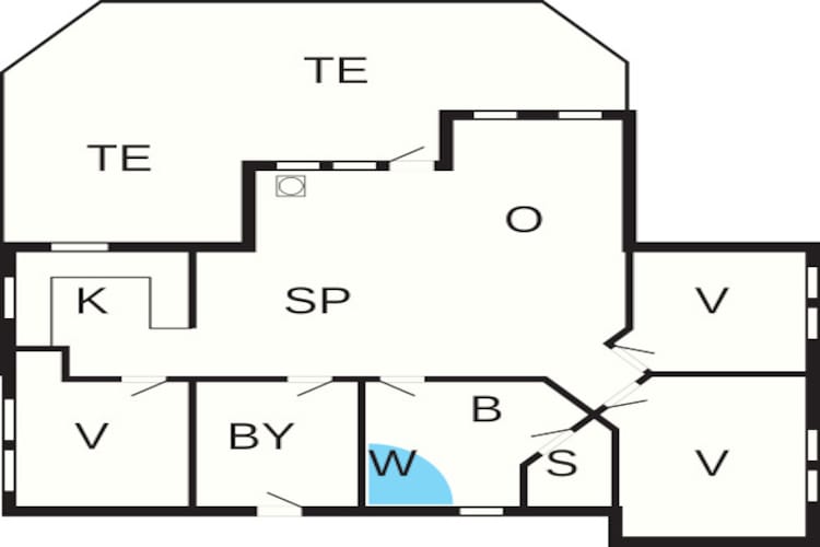 8 persoons vakantie huis in Ebeltoft-By Traum-Plattegrond