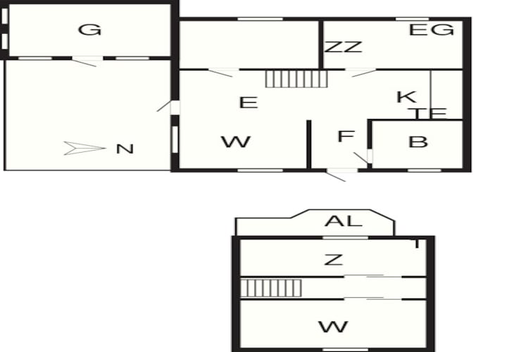 5 persoons vakantie huis in Harboøre-By Traum-Plattegrond