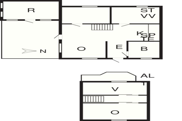 5 persoons vakantie huis in Harboøre-By Traum-Plattegrond