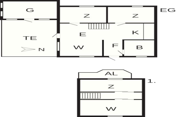 5 persoons vakantie huis in Harboøre-By Traum-Plattegrond