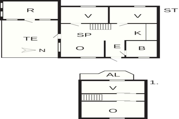 5 persoons vakantie huis in Harboøre-By Traum-Plattegrond