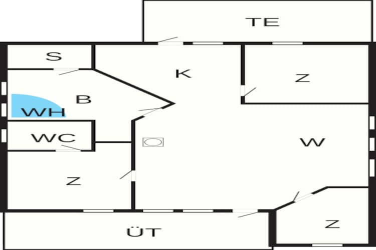 6 persoons vakantie huis in Oksbøl-By Traum-Plattegrond
