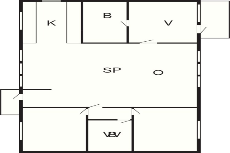 8 persoons vakantie huis in Vinderup-By Traum-Plattegrond