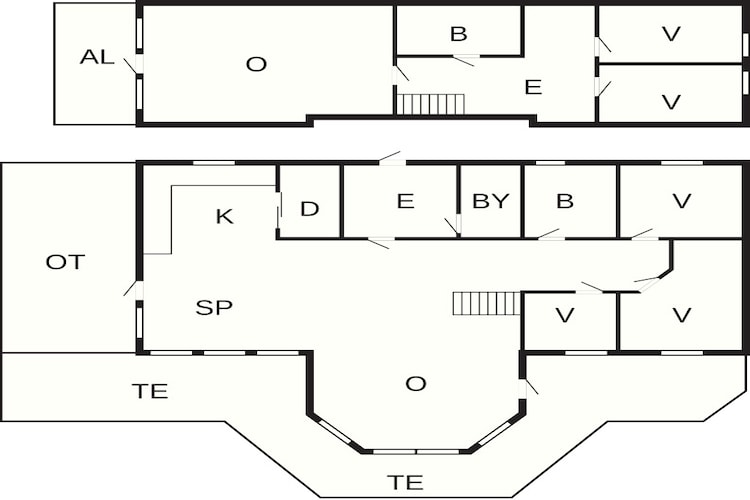 8 persoons vakantie huis in Valldal-By Traum-Plattegrond