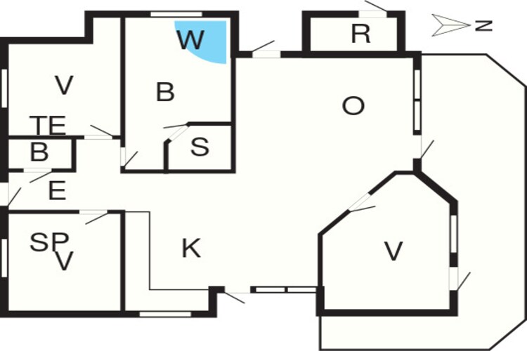 Panoramisch kustverblijf -- By Traum Ferienwohnungen-Plattegrond