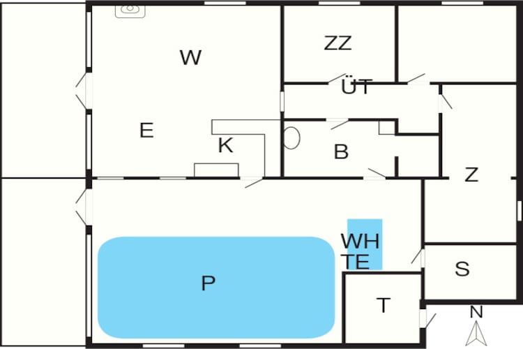 8 persoons vakantie huis in Ebeltoft-By Traum-Plattegrond