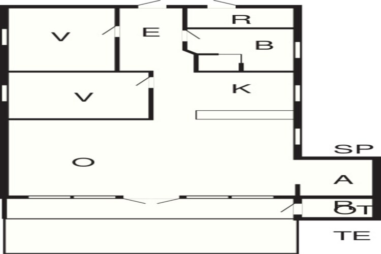 6 persoons vakantie huis in Sæby-By Traum-Plattegrond