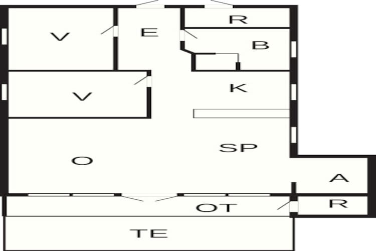 6 persoons vakantie huis in Sæby-By Traum-Plattegrond