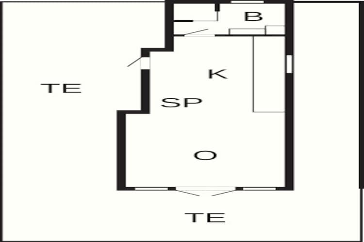 4 persoons vakantie huis in Karrebæksminde-Plattegrond