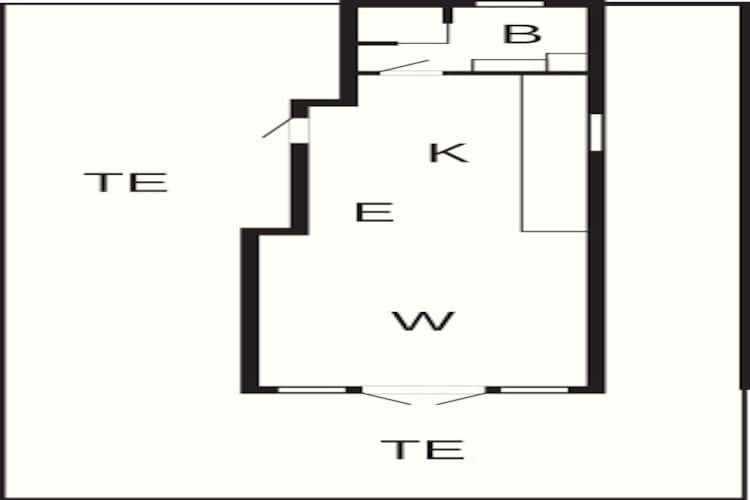 4 persoons vakantie huis in Karrebæksminde - Plattegrond