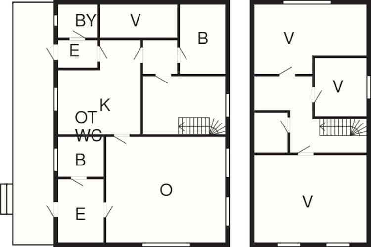 10 person holiday home in Follafoss-By Traum-Floor plan