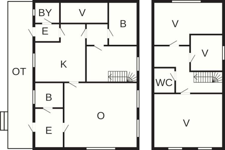 10 person holiday home in Follafoss-By Traum - Floor plan