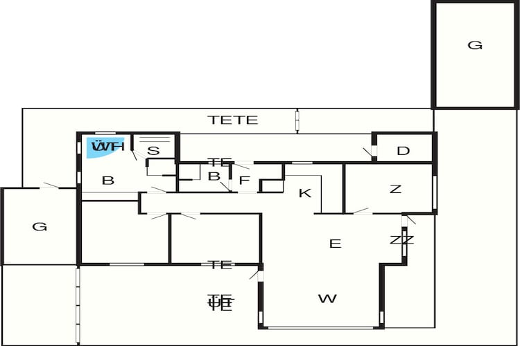 6 persoons vakantie huis in Brovst-By Traum-Plattegrond