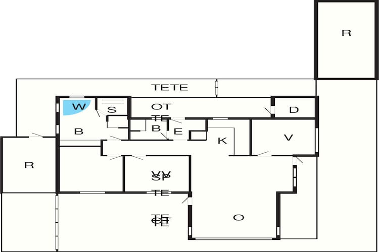 6 persoons vakantie huis in Brovst-By Traum - Plattegrond