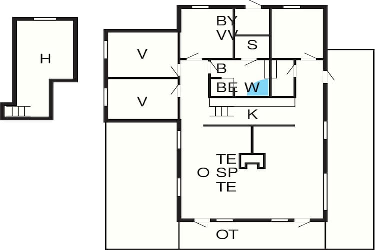 12 Personen Ferienhaus in Sæby-By Traum-Grundriss