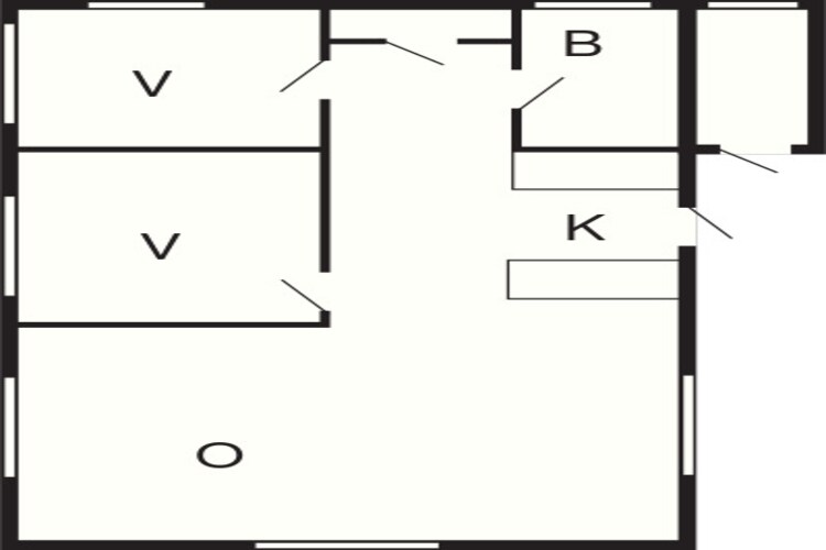 Gezellig toevluchtsoord bij Marielyst -- By Traum Ferienwohnungen-Plattegrond