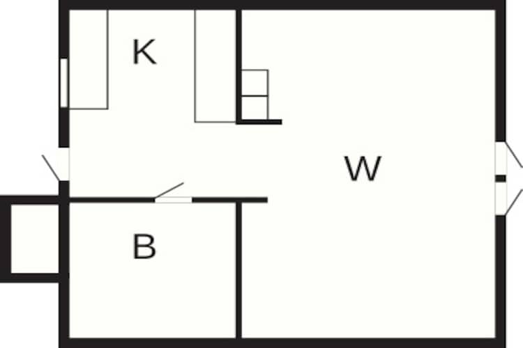 3 person holiday home in TORSLANDA-By Traum - Floor plan