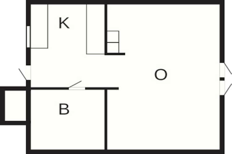 3 person holiday home in TORSLANDA-By Traum - Floor plan