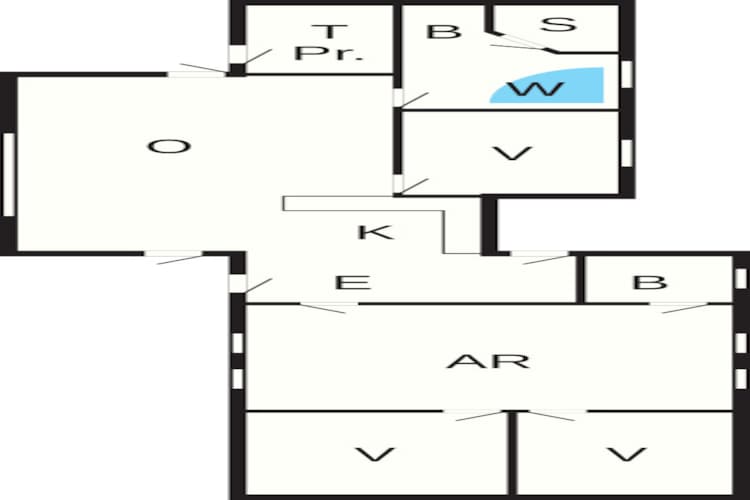 8 persoons vakantie huis in Løkken-By Traum-Plattegrond