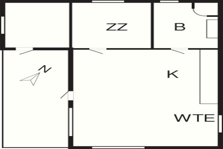 6 persoons vakantie huis in Roslev-By Traum-Plattegrond