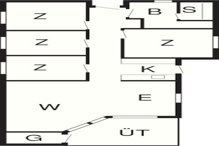 8 persoons vakantie huis in Væggerløse-By Traum - Plattegrond