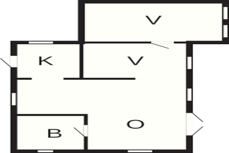 4 persoons vakantie huis in Stege-By Traum-Plattegrond