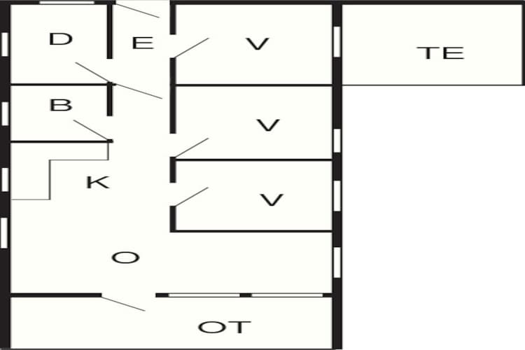 6 persoons vakantie huis in Rødby-By Traum-Plattegrond