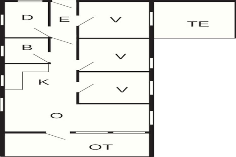 6 persoons vakantie huis in Rødby-By Traum-Plattegrond